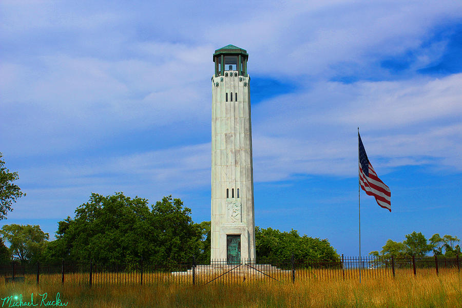 Belle Isle Lighthouse Photograph by Michael Rucker