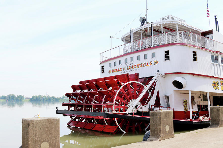 Louisville Photograph - Belle of Louisville by Art Block Collections