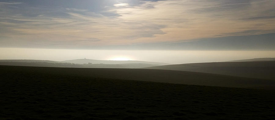 Towards Belle Tout Digital Art by Julian Perry