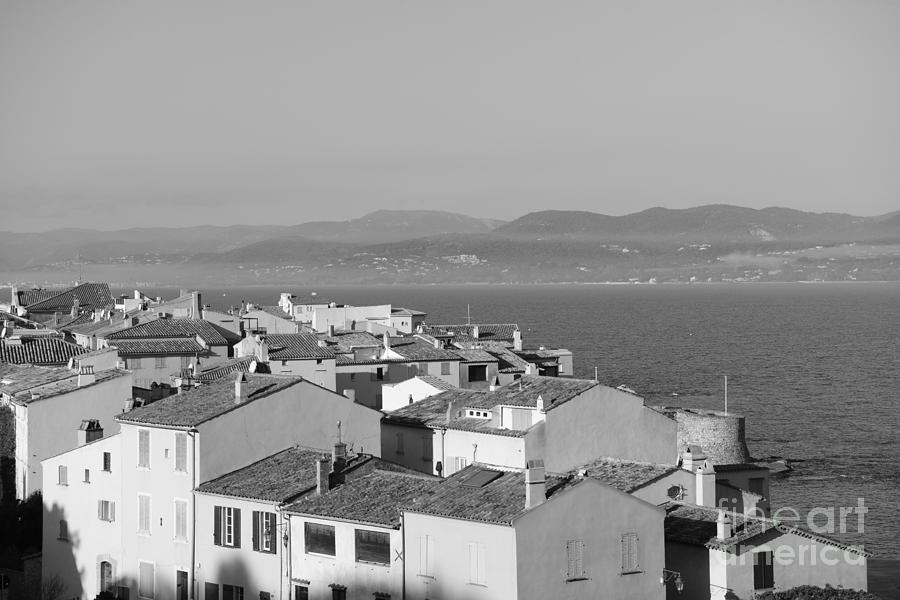 Belle vue sur Saint - Tropez Photograph by Tom Vandenhende