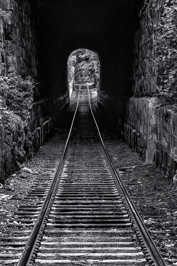Bellows Falls Train Tunnel Photograph by Tom Singleton