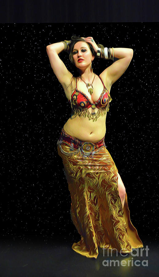 Belly Dance Performance Photograph