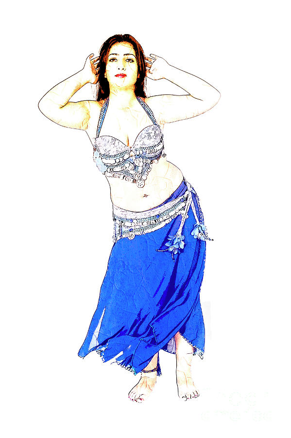 Belly Dance Photograph - Belly dancer 1 by Humorous Quotes