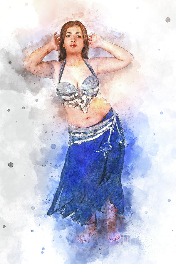 Belly Dance Photograph - Belly dancer 2 by Humorous Quotes
