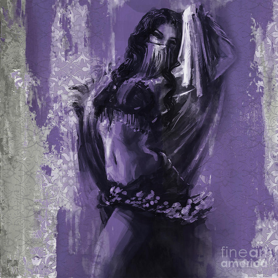 Belly Dancer 23 Painting by Gull G
