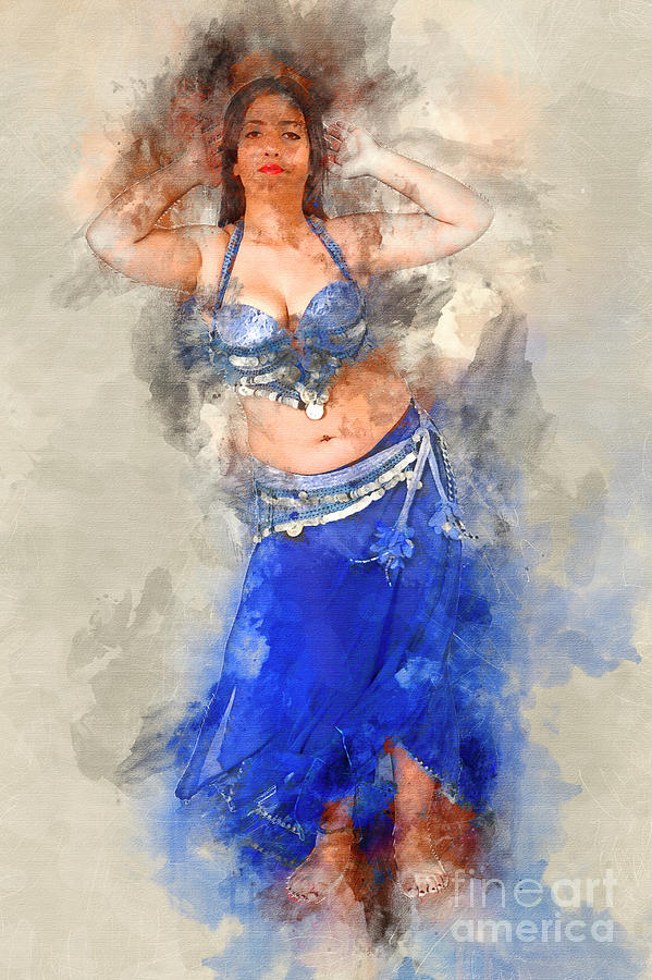Belly Dance Photograph - Belly dancer 4 by Humorous Quotes