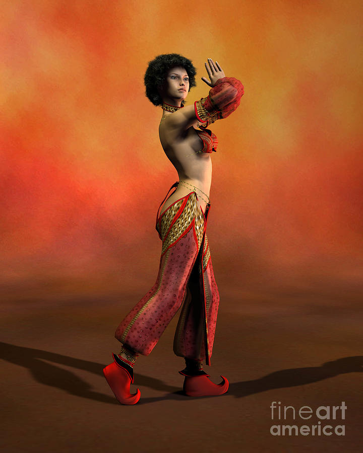 Belly Dancer Digital Art by John Junek