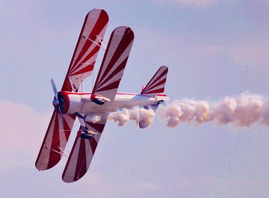 Belly of a Biplane Photograph by Eileen Brymer