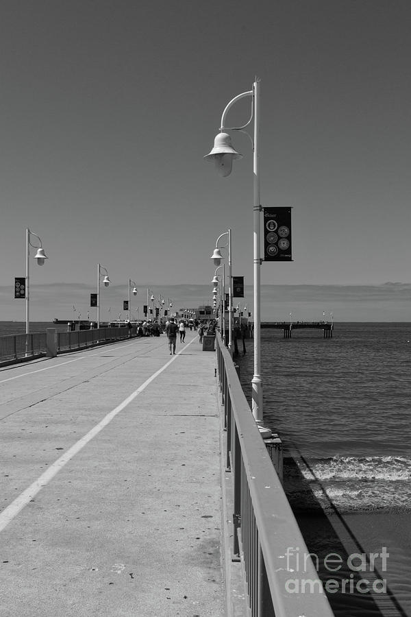 Belmont Veterans Memorial Pier 2 Photograph by Ana V Ramirez