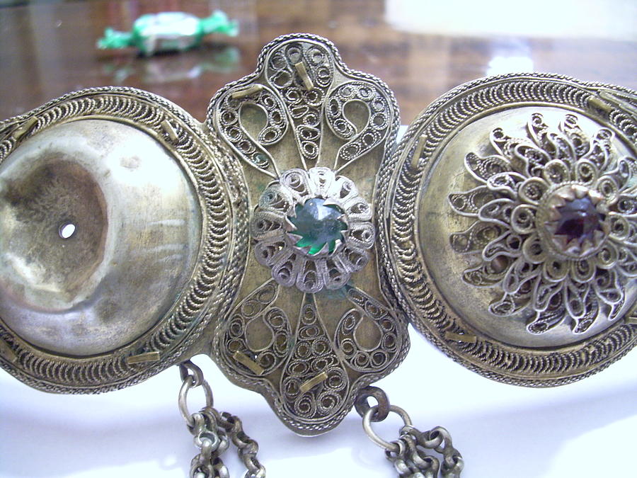 Silver Jewelry - Belt - before the reparation by Atelje Borej