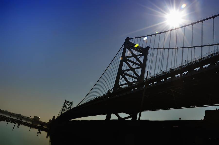 Philadelphia Photograph - Ben Franklin Bridge 2 by Bill Cannon
