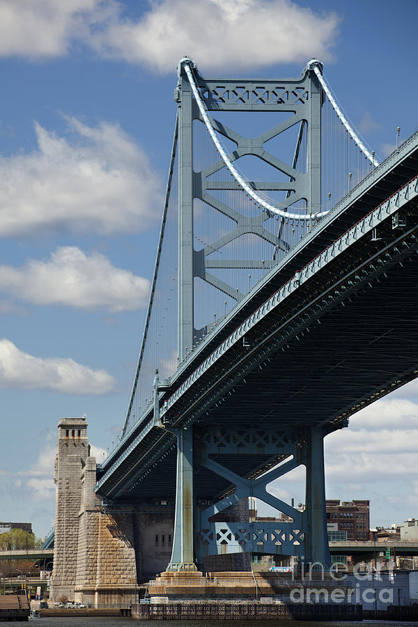 Ben Franklin Bridge - Philadelphia Pennsylvania Photograph by Anthony Totah