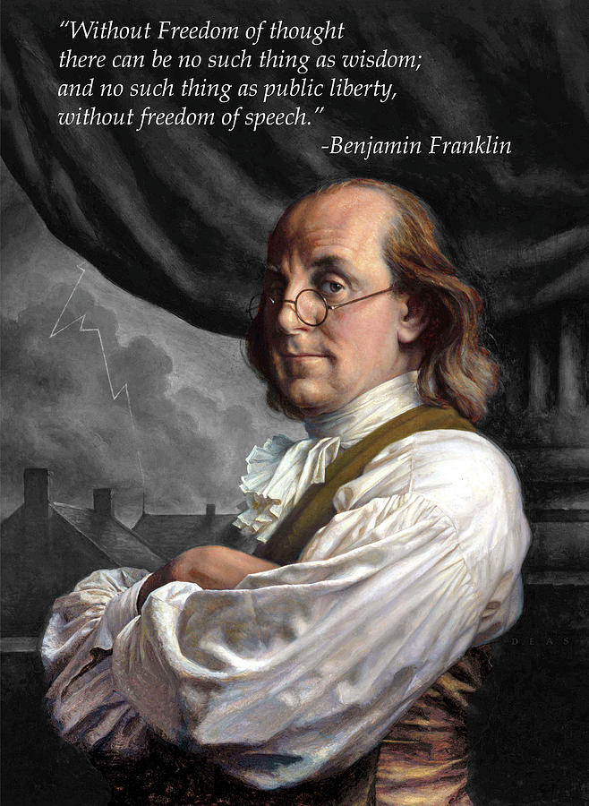 Ben Franklin Freedom Photograph by C H Apperson