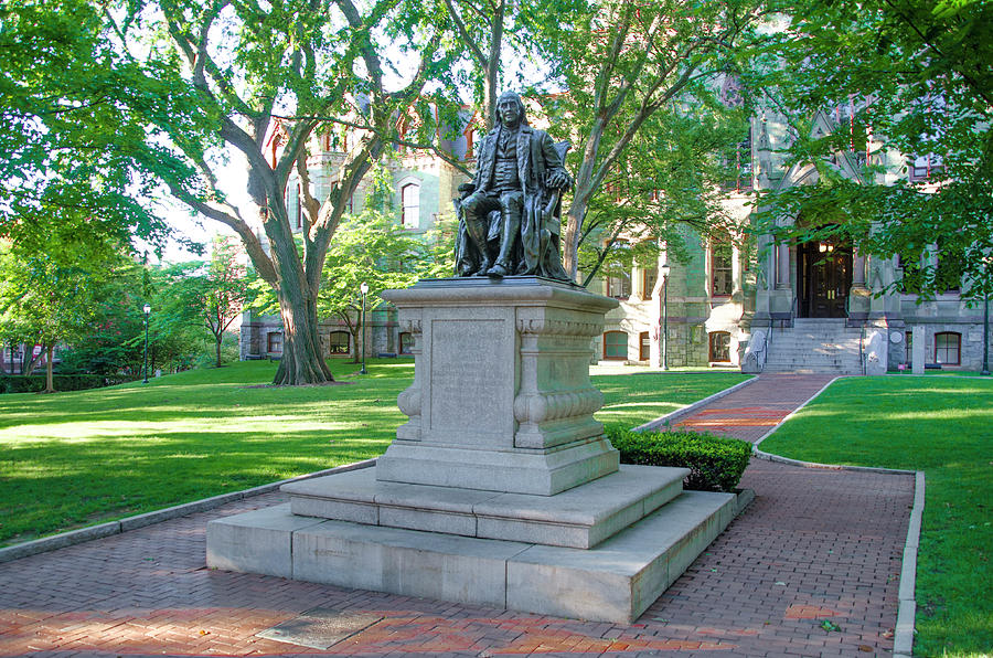 Ben Franklin - UPenn Photograph by Bill Cannon