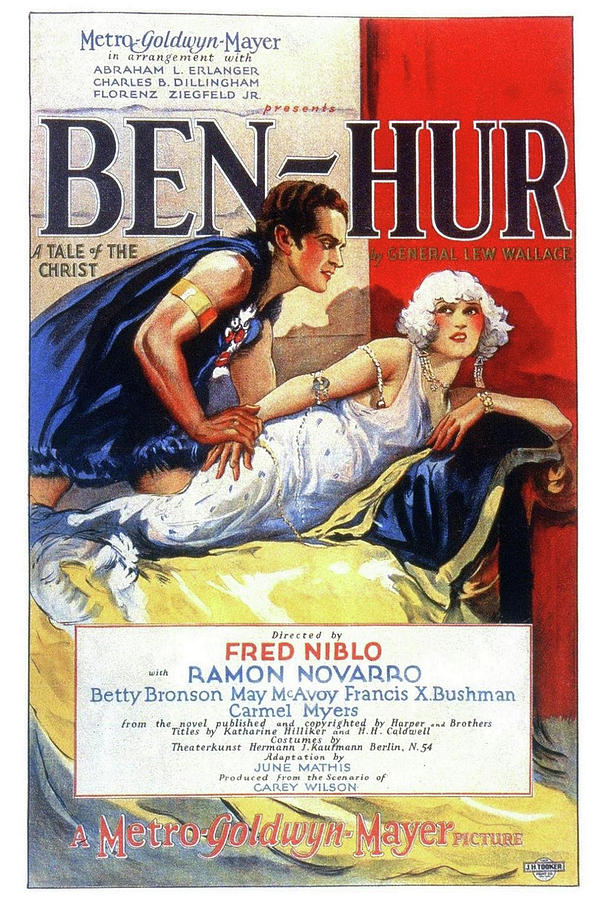 Ben Hur 1925 Mixed Media by Movie Poster Prints