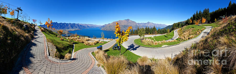 Ben Lomond Scenic Reserve New Zealand Photograph by Bill  Robinson