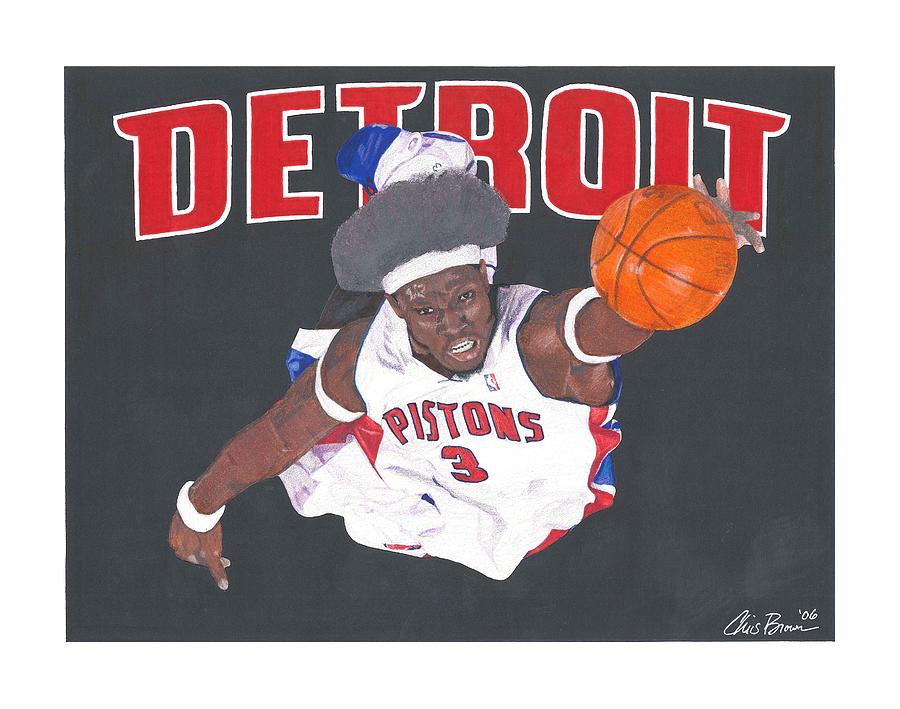 Ben Wallace Drawing by Chris Brown