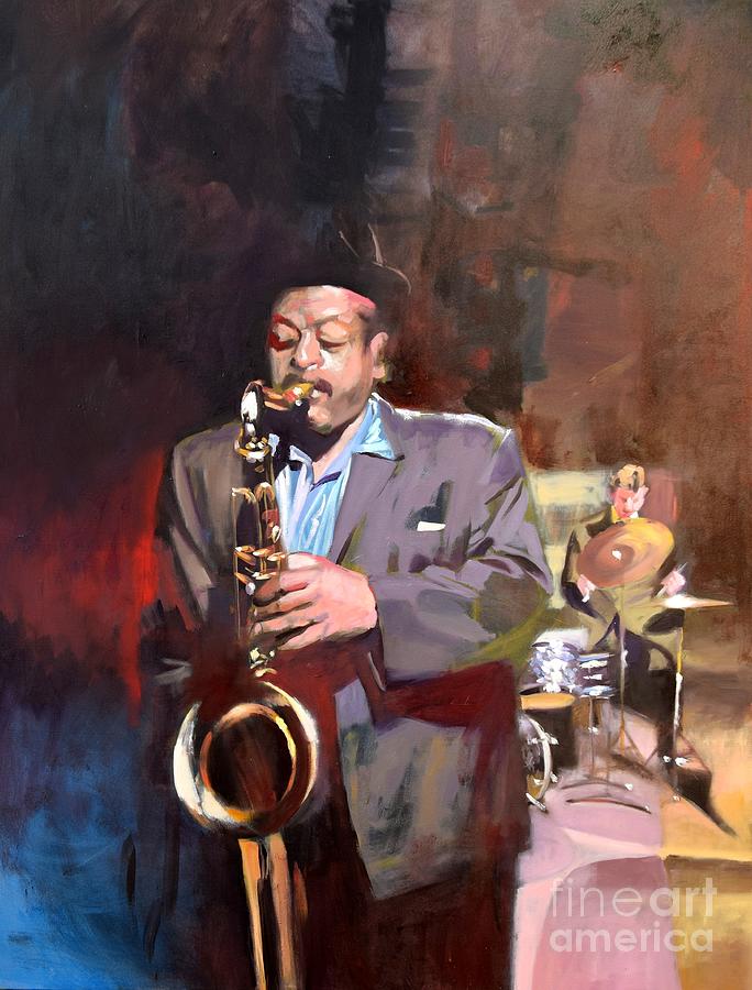 Ben Webster study Painting by John Welsh - Fine Art America