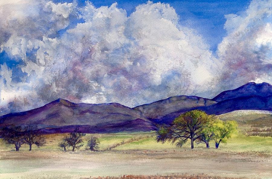Ben Weir Sky Painting by Cheryl Wallace