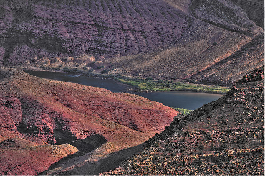 Bend in the Colorado River Photograph by Don Wolf