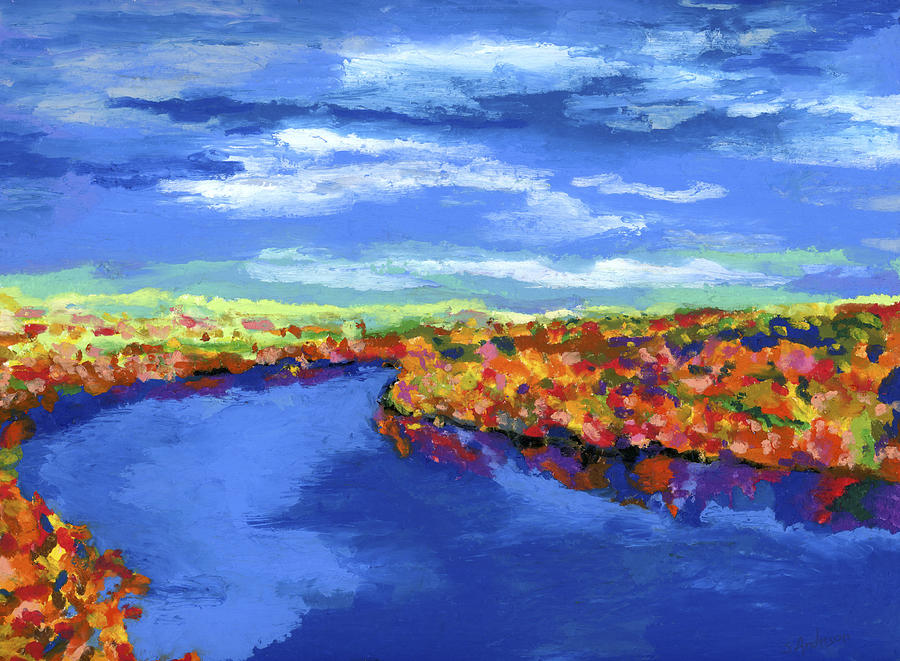 Bend In The River Painting