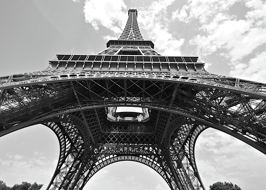 Bendy Eiffel Tower Photograph by Matt MacMillan