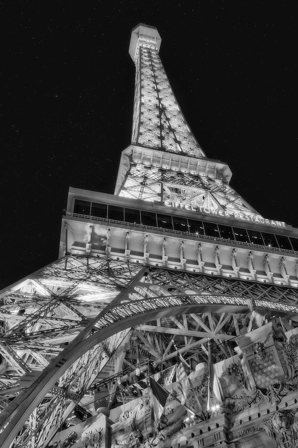 Las Vegas Photograph - Beneath The Eiffel Tower by Susan Candelario