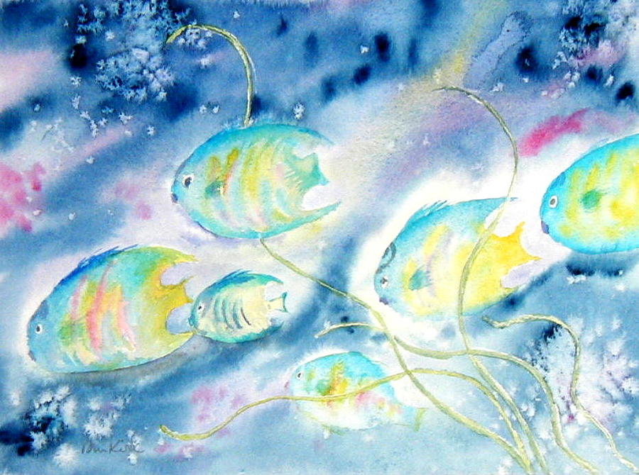 Beneath the Waves Painting by Diane Kirk Beneath the Waves Painting by Diane Kirk