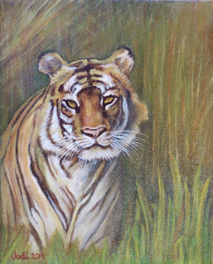 Bengal Tiger Painting by Jodi Higgins