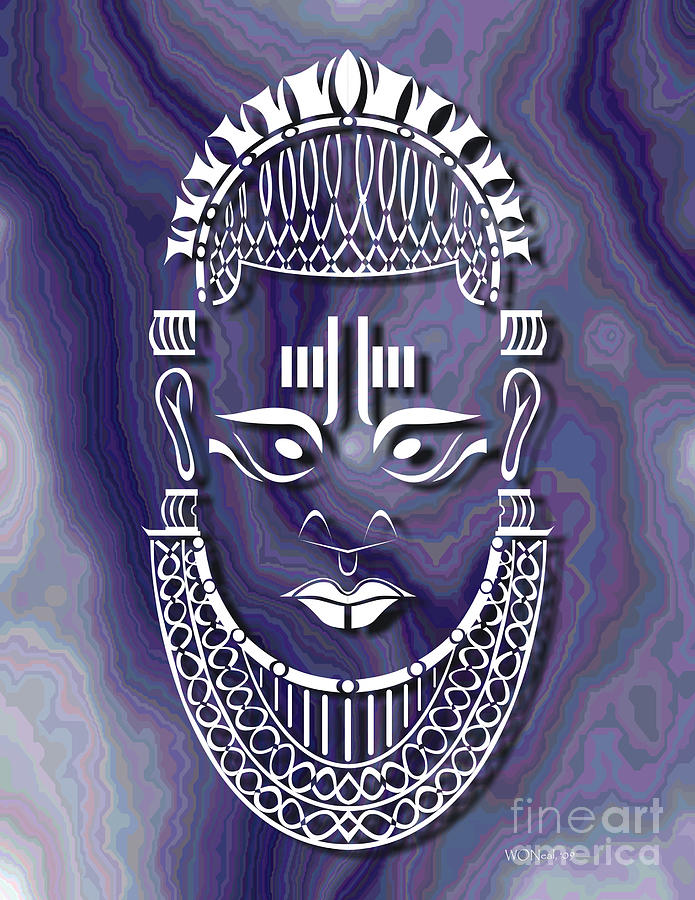Africa Digital Art - Benin Queen Mother by Walter Neal