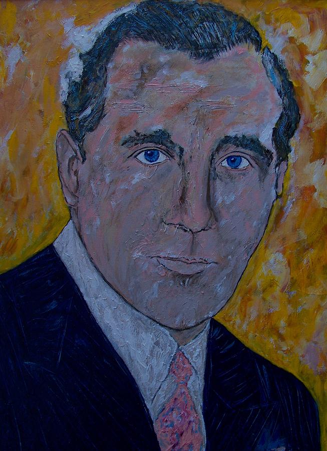 Benjamin Bugsy Siegel Painting By Azul Fam - Pixels