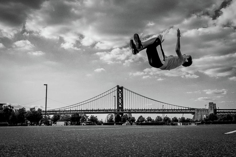 Benjamin Franklin Bridge Photograph by Marcello Sgarlato | Fine Art America