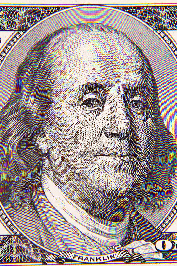 Benjamin Franklin Photograph by Les Cunliffe