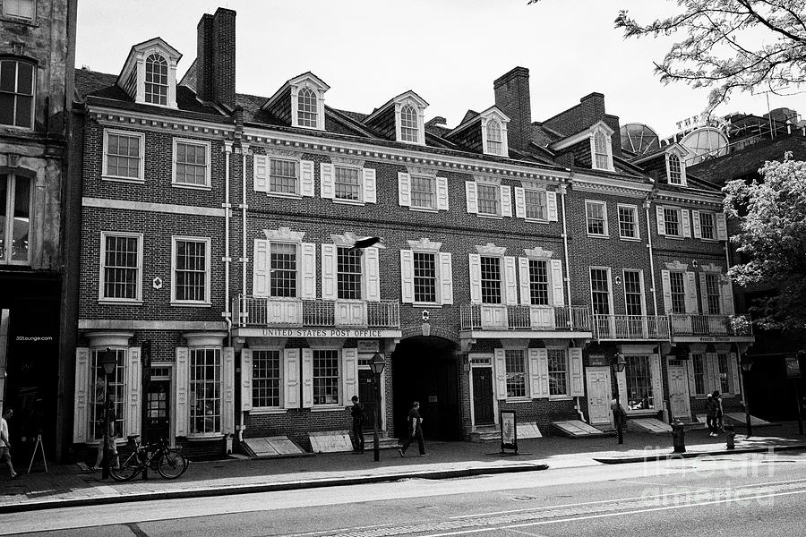Benjamin Franklin Post Office Philadelphia USA Photograph by Joe Fox