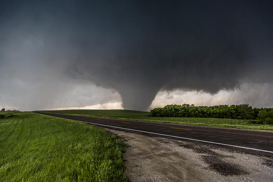 Bennington Kansas Wedge Photograph by James Menzies