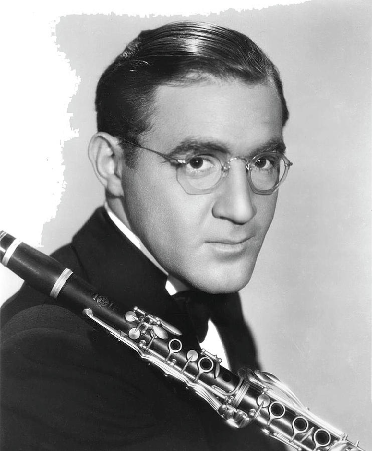 Benny Goodman circa 1936 color added 2008 Photograph by David Lee Guss