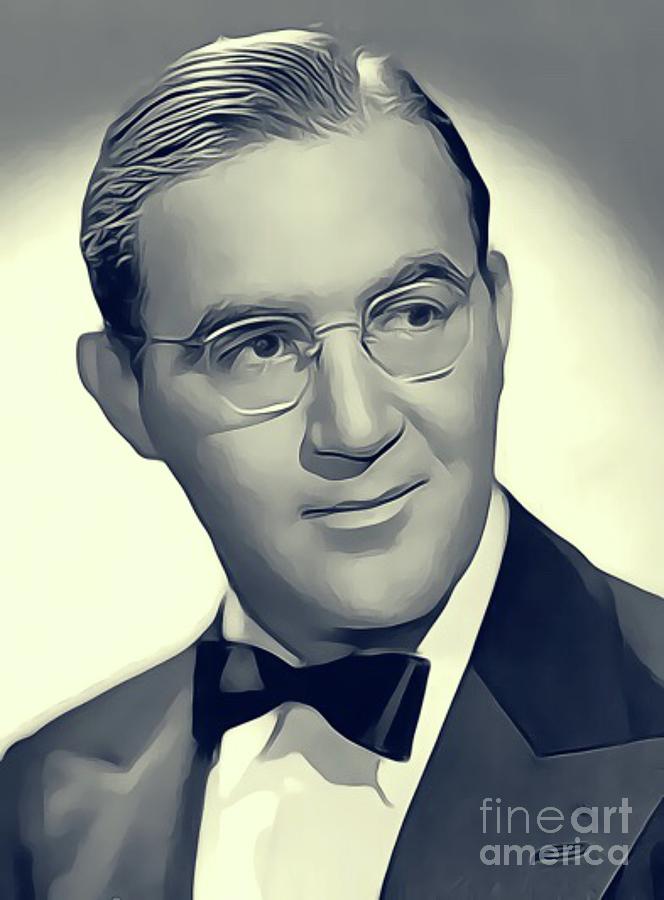 Benny Goodman, Music Legend Digital Art