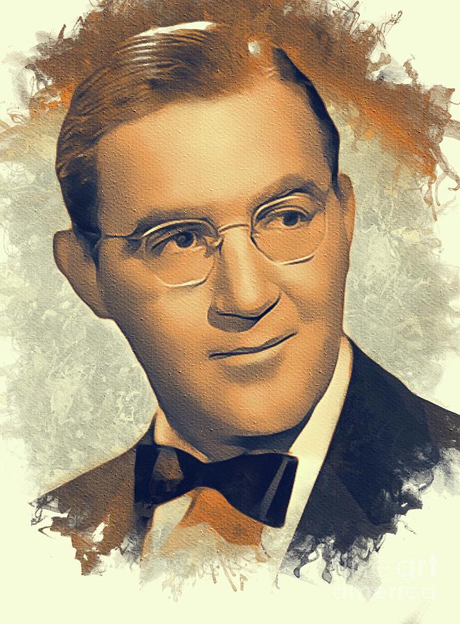 Benny Goodman, Music Legend Painting by Esoterica Art Agency