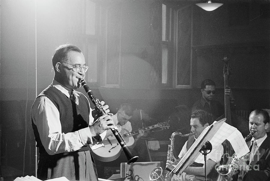 Benny Goodman Orchestra  Photograph by The Harrington Collection