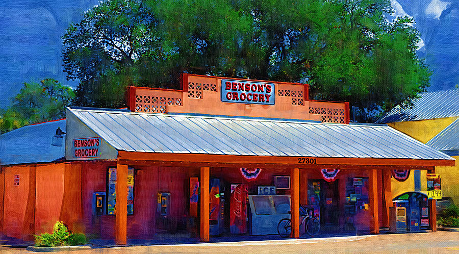 Bensons Grocery Store in Bonita Springs  Photograph by Ginger Wakem