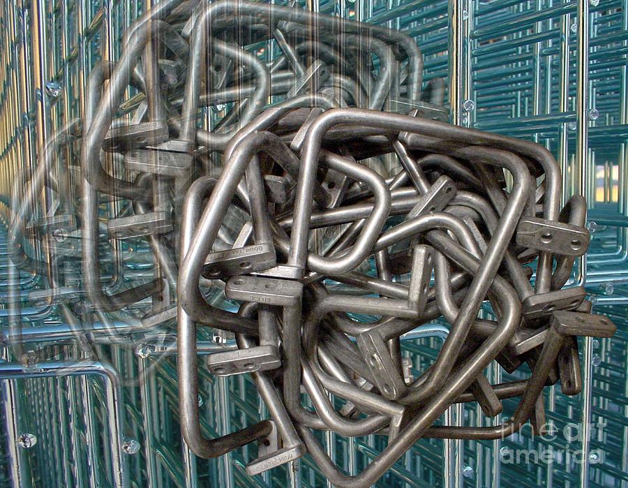 Bent Heavy Wire Digital Art by Ronald Bissett
