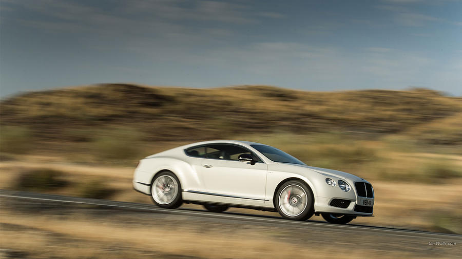 Transportation Photograph - Bentley Continental GT V8 by Jackie Russo