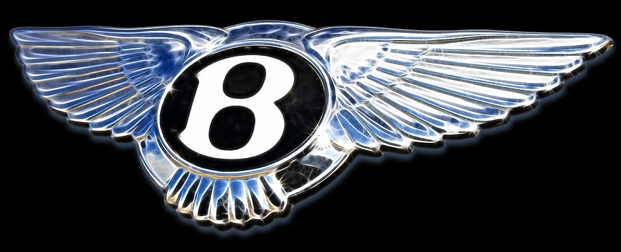 Bentley Digital Art by Ricky Barnard