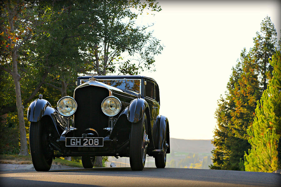 Bentley Speed 6 Corsica Photograph by Steve Natale