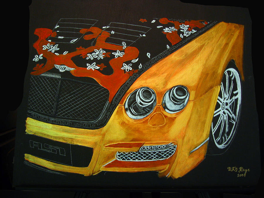 Bentley W66GTS Painting by Richard Le Page