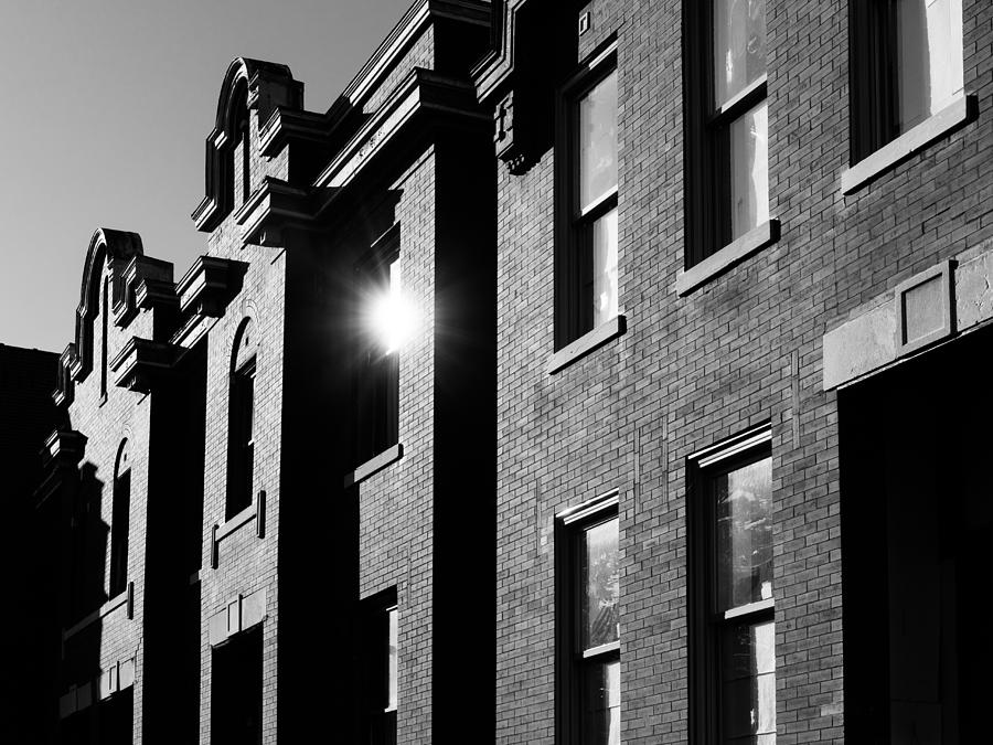 Benton Park facades Photograph by Scott Rackers