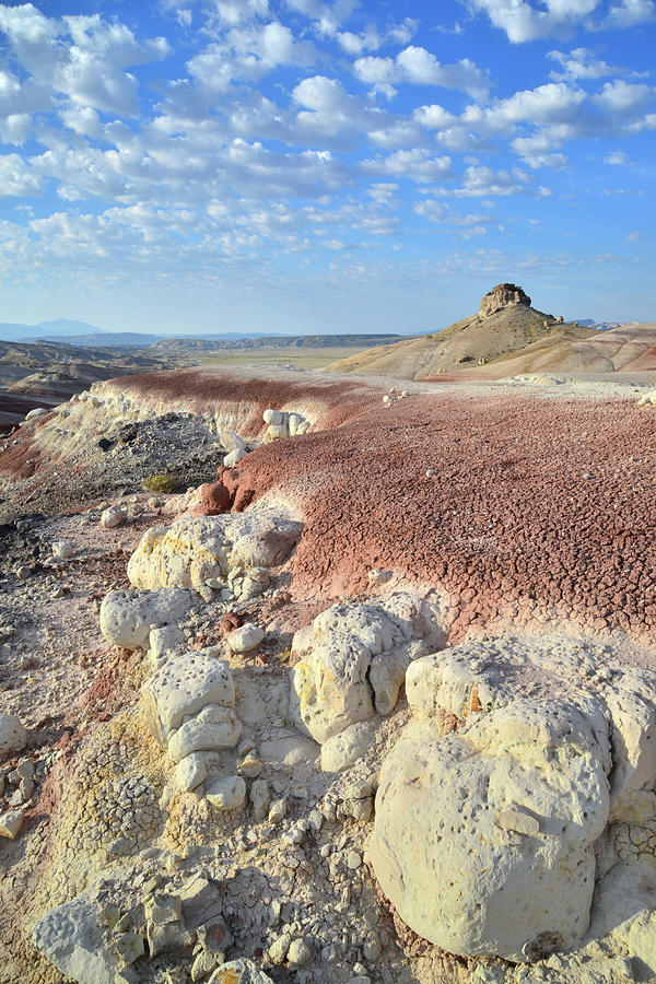 Bentonite Boulders in Cathedral Valley Photograph by Ray Mathis