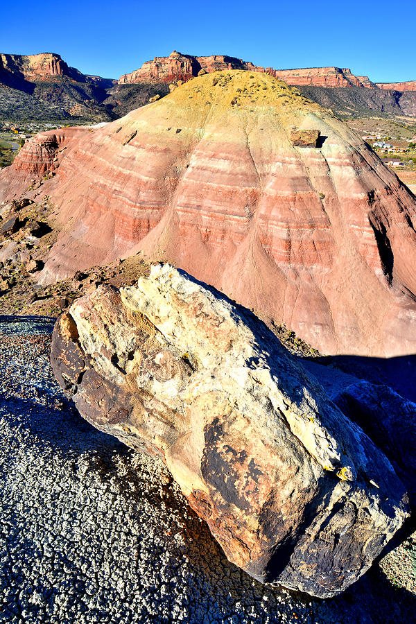 Bentonite Hill Photograph by Ray Mathis