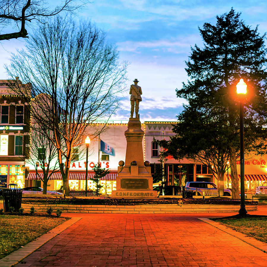 Bentonville Confederate Statue - Square Format Photograph by Gregory ...