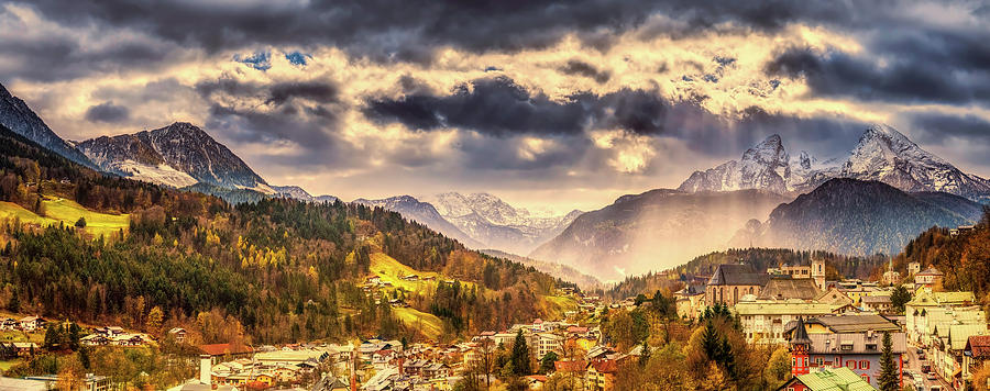 Berchtesgaden In Autumn Photograph by Mountain Dreams